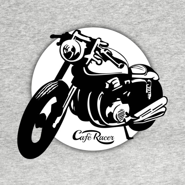 Cafe Racer Vintage Motorcycle by Cre8tiveSpirit